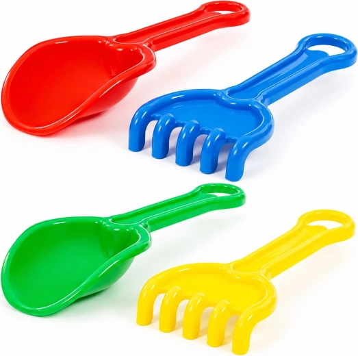 Set infantil para la arena – pala y rastrillo