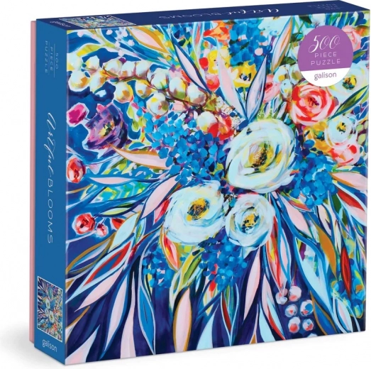 Puzzle Galison Flores artísticas 500 piezas