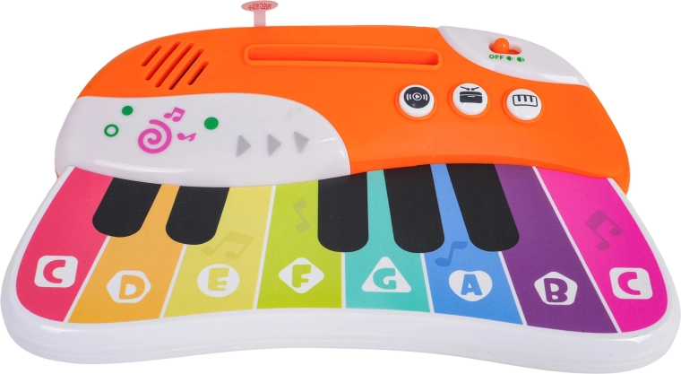 Teclado táctil colorido
