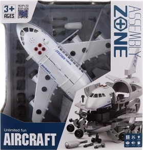Avión para montar y desmontar a pilas