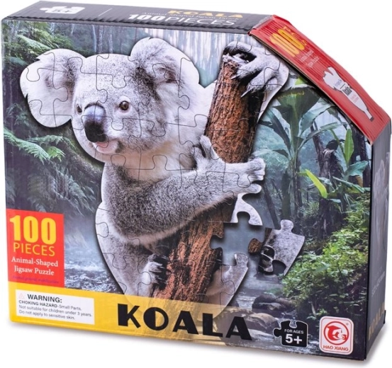 Puzle de contorno koala 100 piezas