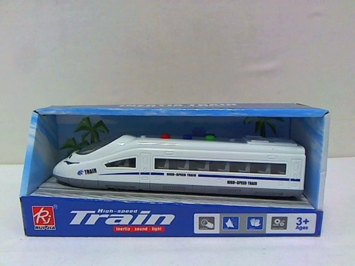 Tren con efectos de sonido y luz de 21 cm