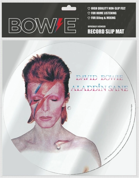 Alfombrilla para tocadiscos David Bowie