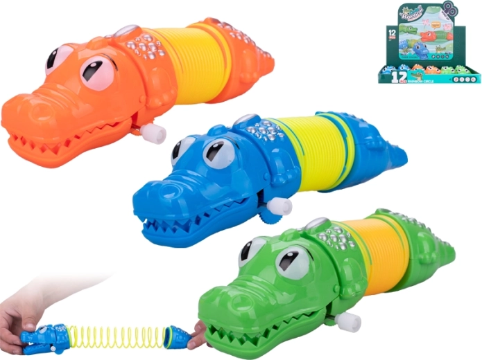 Cocodrilo de cuerda con llave para niños