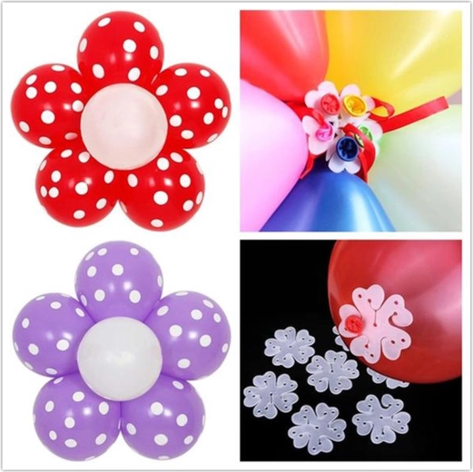 Soportes de plástico para globos TORO 6,5 cm, 10 uds.