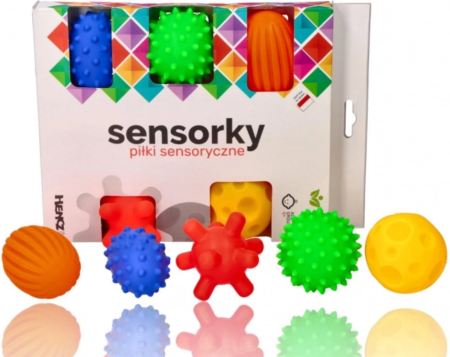 Pelotas sensoriales Sensorky – set de 5 uds.