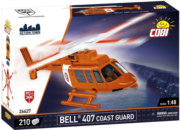 Cobi Bell 407 guardia costera 1:48 (210 piezas)