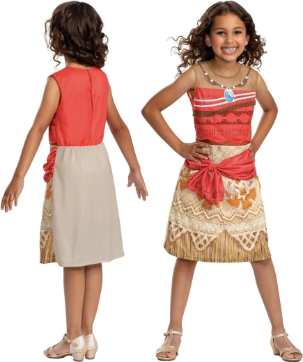 Disfraz infantil DISNEY Vaiana 124–135 cm (7–8 años)