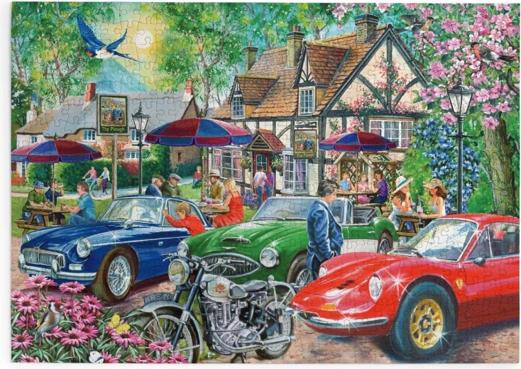 Puzzle La taberna El Arado con 500 piezas grandes