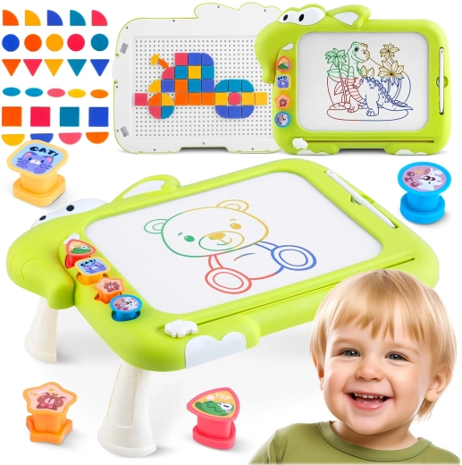Ricokids pizarra magnética de dibujo con mesa y mosaico rk-823 - 1 unidad