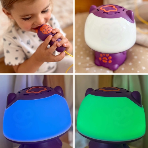 Luz RGB de colores para crear un ambiente acogedor