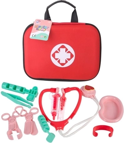 Set de médico infantil en bolsa, 24 piezas