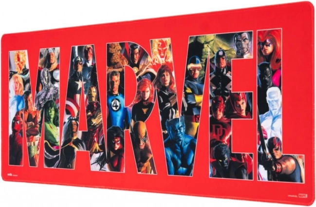 Alfombrilla gaming XL MARVEL – logo