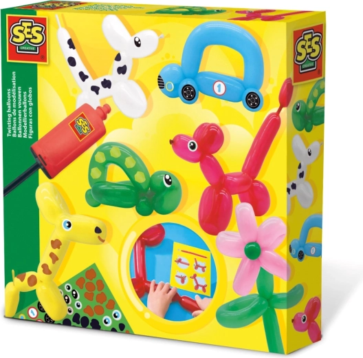 Globos modelables divertidos SES Creative