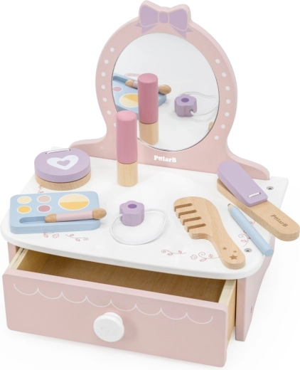 Tocador infantil de madera PolarB con accesorios