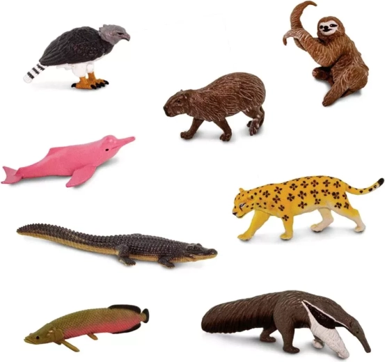 8 figuras realistas de Sudamérica
