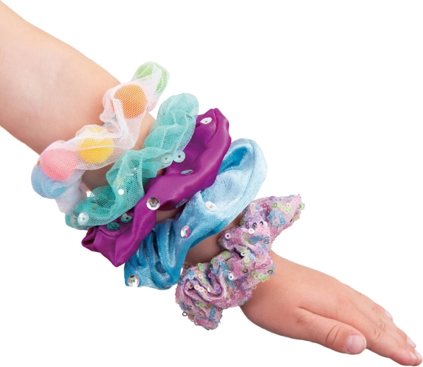 Gomas listas para el pelo y también para la muñeca