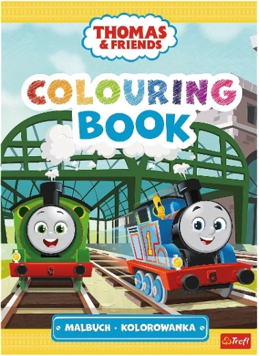 Libro para colorear: Tomás y sus amigos