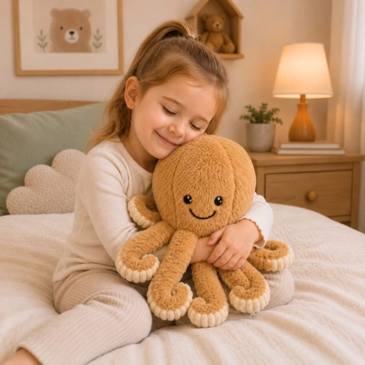 Suave juguete de peluche para abrazar