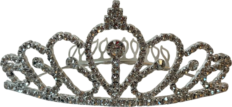 Diadema PINK Royal Crown para pequeñas princesas