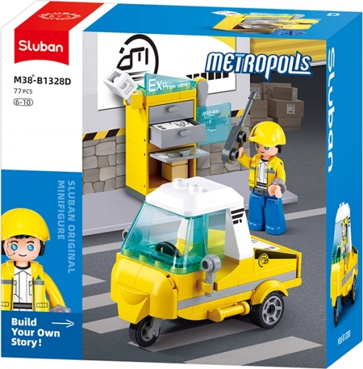 Sluban Metropolis vehículo de reparto