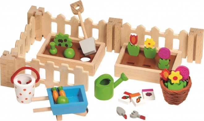 Goki Mi pequeño jardín - accesorios para casa de muñecas