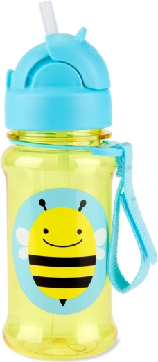 Skip Hop Zoo botella de tritán con pajita Abeja 355 ml