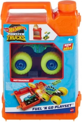 Hot Wheels Monster Trucks Bidón Fuel 'N Go
