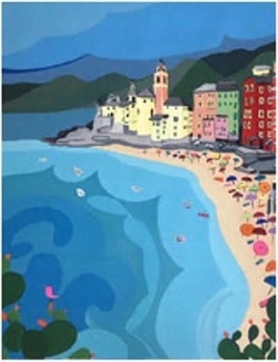 Norimpex Pintura por números Playa urbana 40 × 50 cm
