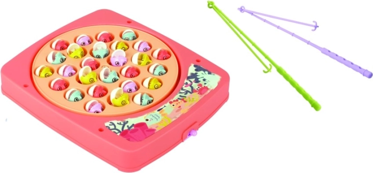 Juego de pesca a pilas para 4 jugadores