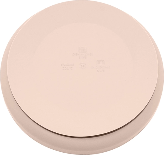Plato de silicona con ventosa
