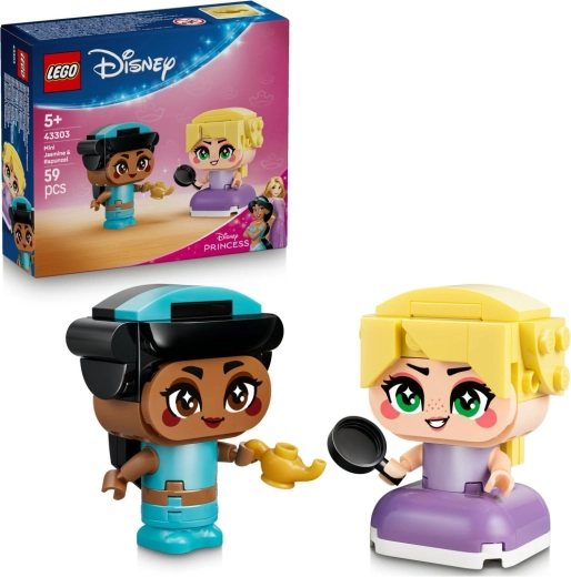 LEGO Disney mini Jasmín y Rapunzel