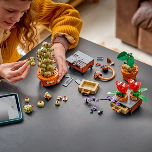 Construcción con la app LEGO Builder