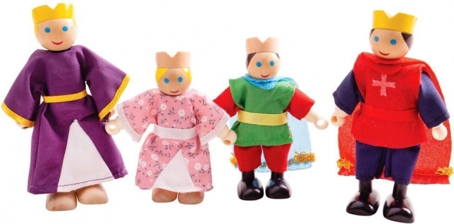 Bigjigs Toys figuras de madera familia real