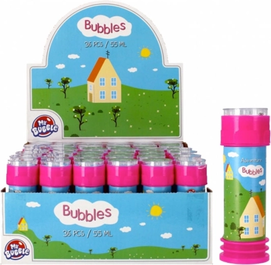 Pompas de jabón Adventure 55 ml con laberinto de bolitas