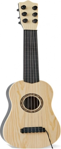 Guitarra infantil de plástico con cuatro cuerdas
