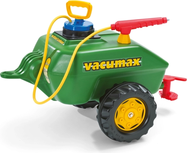 Cisterna verde Rolly Toys Vacumax con bomba y pulverizador