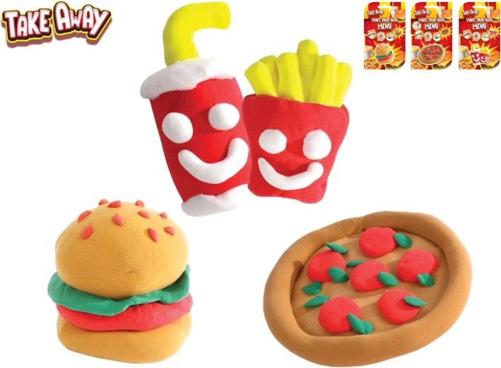 Masa creativa crea tu propio fast food para llevar - 1 pieza