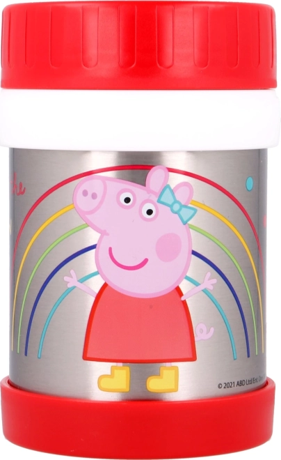 Termo tarro de comida de acero inoxidable PEPA PIG 284 ml