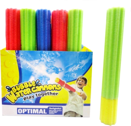 Bomba de agua de espuma acanalada 35 cm, varios colores - 1 unidad