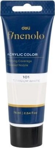 Pintura acrílica blanca 75 ml