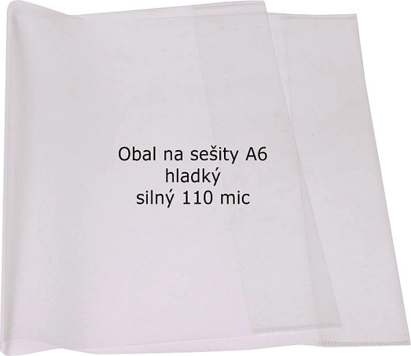 Fundas para cuadernos A6, 110 micras, juego de 10 uds