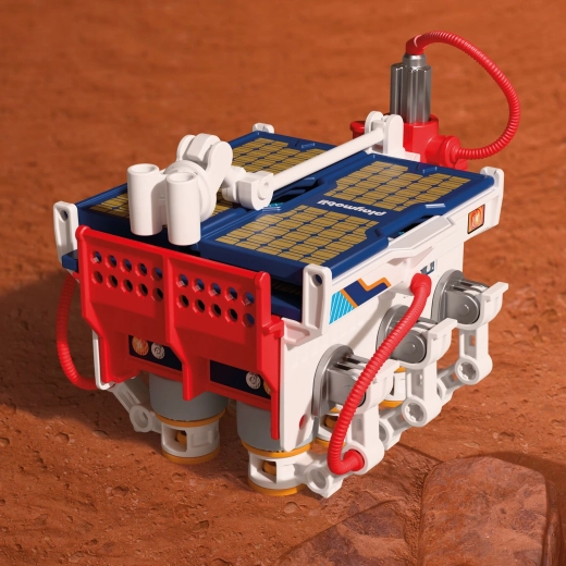 Paneles solares y equipamiento científico