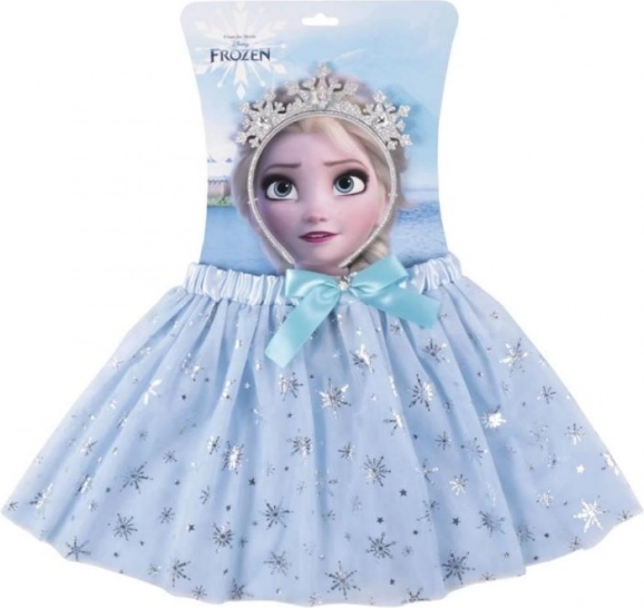 Falda tutú con accesorios Frozen para niñas