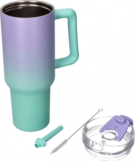 Beber cómodamente con pajita