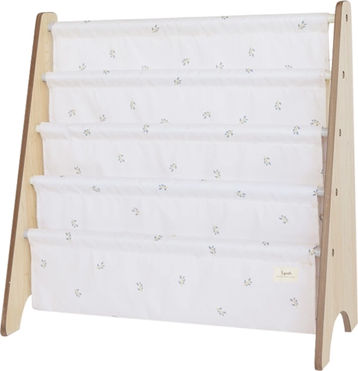 3 Sprouts soporte para libros recycled blueberry/taupe