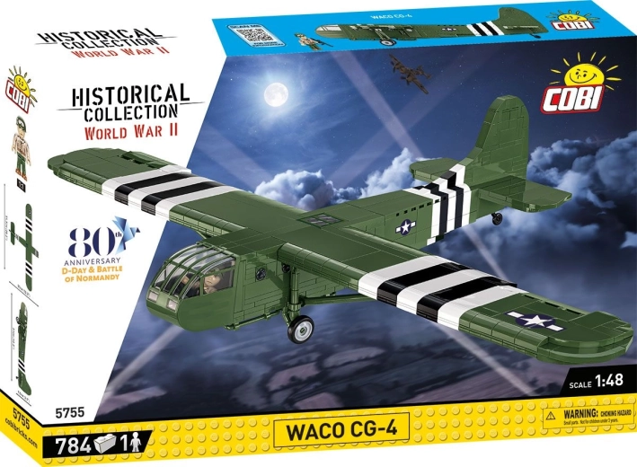 Cobi Waco CG-4 D-Day 1:48 kit de construcción de planeador