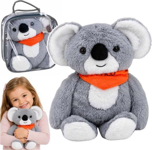 Peluche terapéutico con peso koala 1,3 kg (35 cm) gris