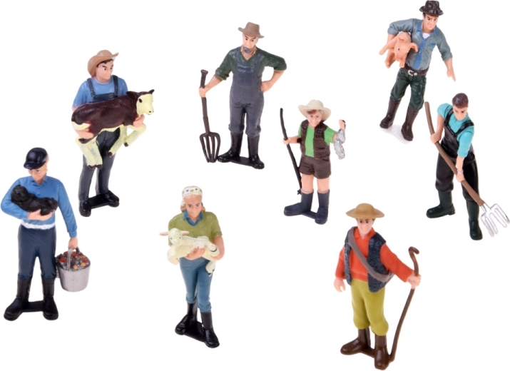 8 figuras diferentes para una granja llena de vida