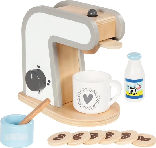 Cafetera de madera para niños - 1 unidad